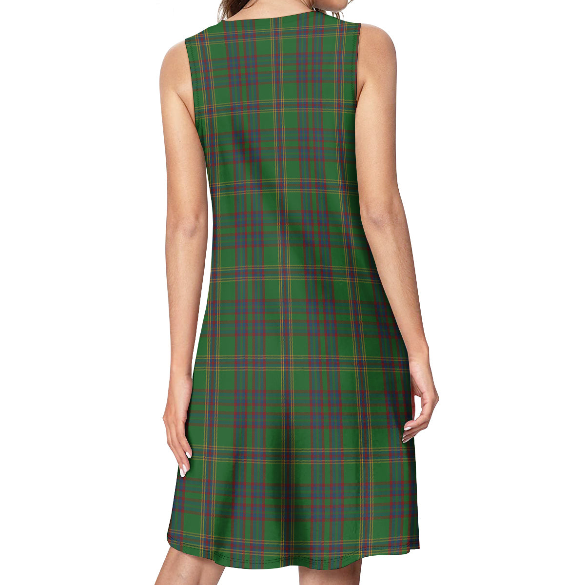 Westmeath County Ireland Tartan Womens Casual Dresses - Tartanvibesclothing