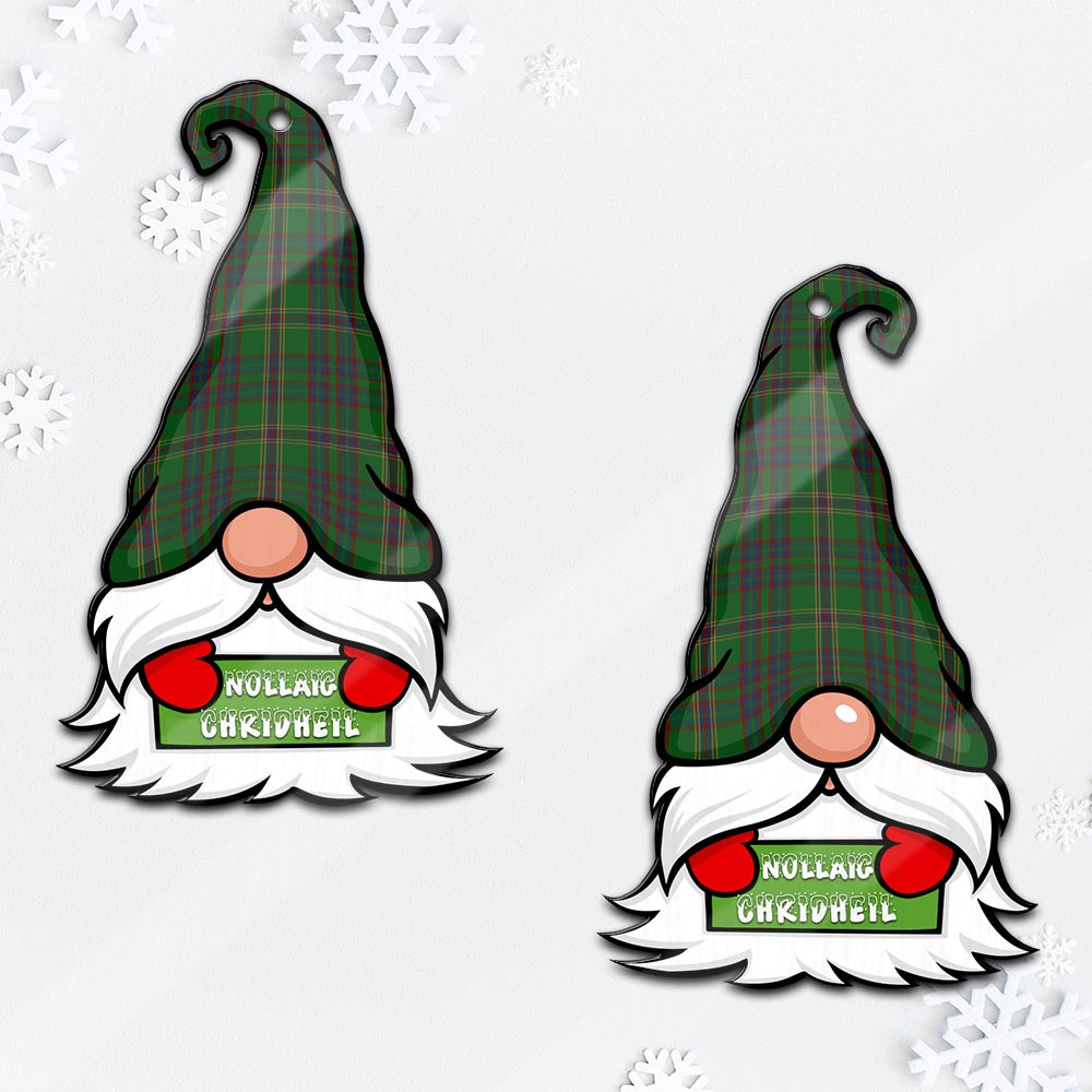 Westmeath County Ireland Gnome Christmas Ornament with His Tartan Christmas Hat - Tartan Vibes Clothing