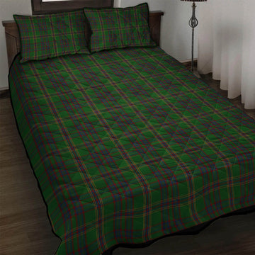 Westmeath County Ireland Tartan Quilt Bed Set