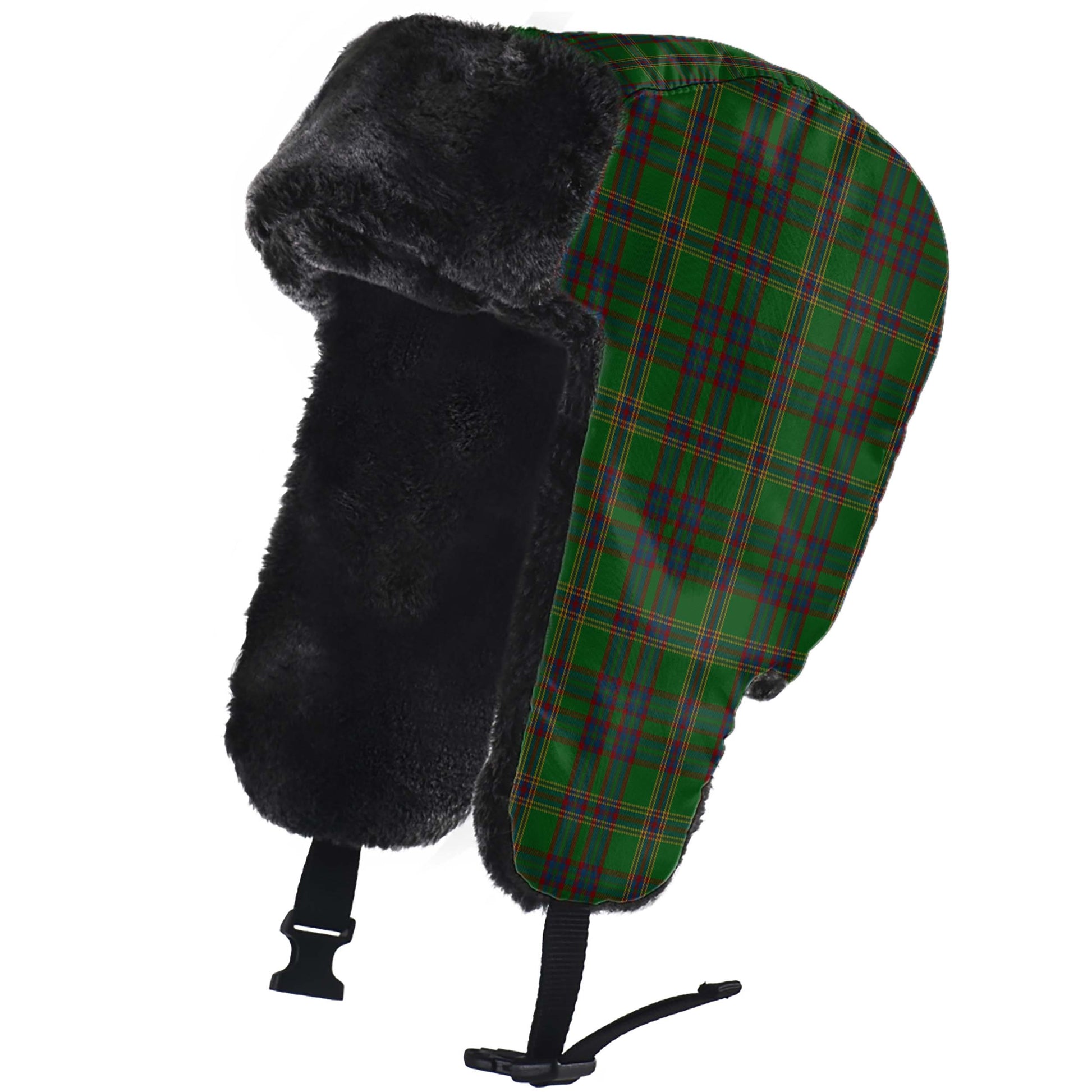Westmeath County Ireland Tartan Winter Trapper Hat - Tartanvibesclothing
