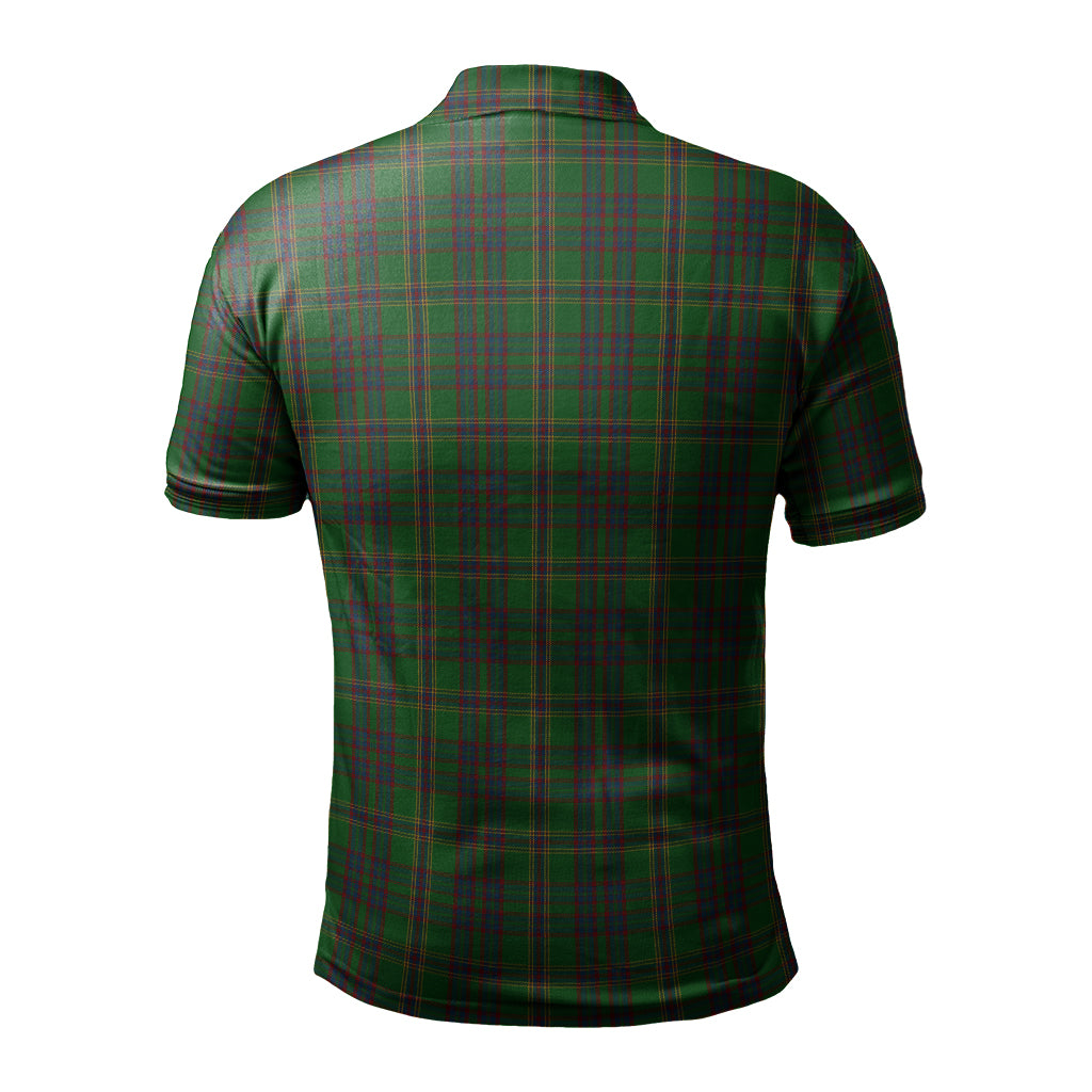 Westmeath County Ireland Tartan Mens Polo Shirt