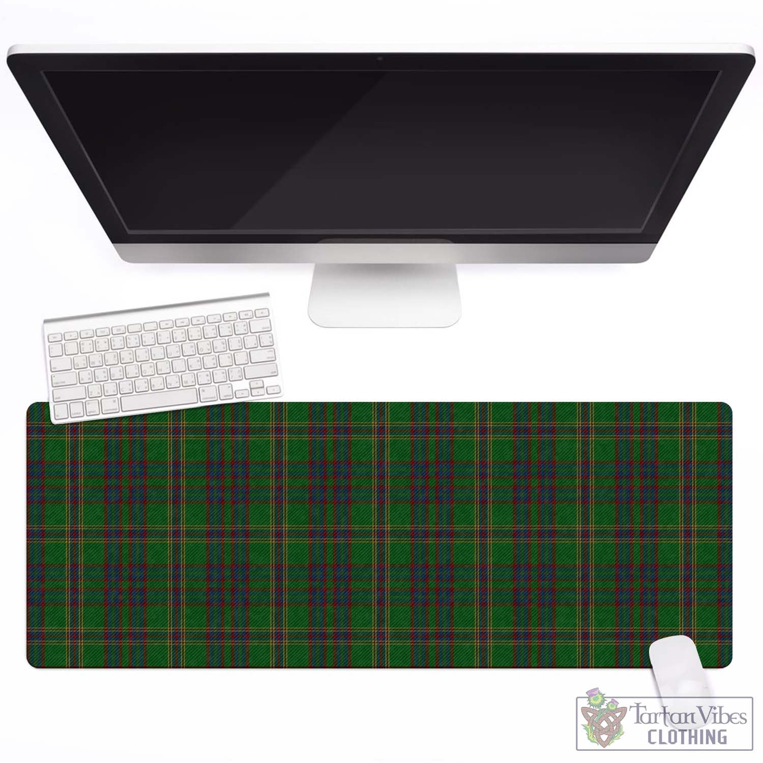 Tartan Vibes Clothing Westmeath County Ireland Tartan Mouse Pad