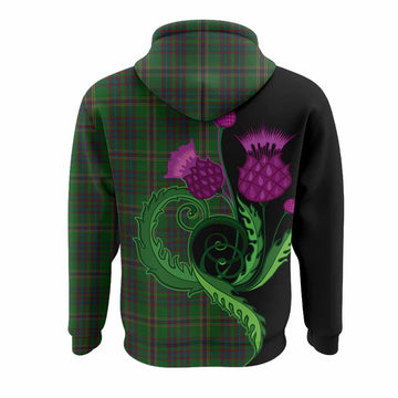 Westmeath County Ireland Tartan Hoodie Traditional Scottish Thistle