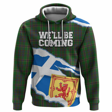 Westmeath Scotland Football Tartan Hoodie We'll Be Coming