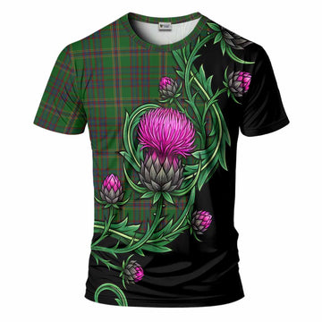 Westmeath Tartan T-Shirt Resilient Scottish Thistle