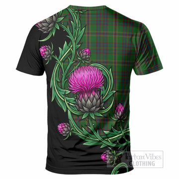 Westmeath Tartan T-Shirt Resilient Scottish Thistle