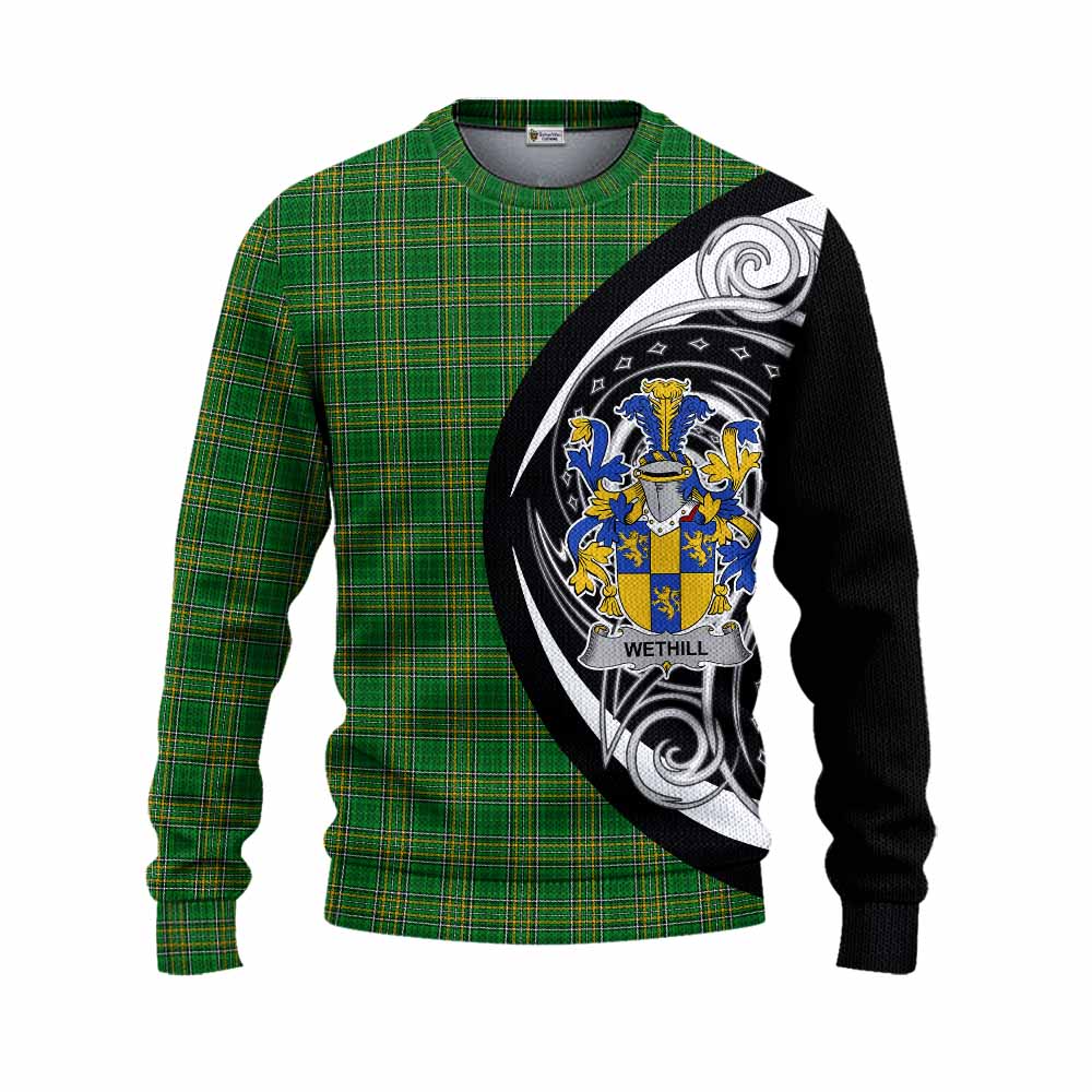 Tartan Vibes Clothing Wethill Irish Clan Knitted Sweater Celtic Circle Style