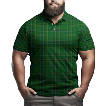 Wexford County Ireland Tartan Mens Polo Shirt