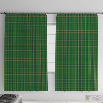 Wexford County Ireland Tartan Window Curtain