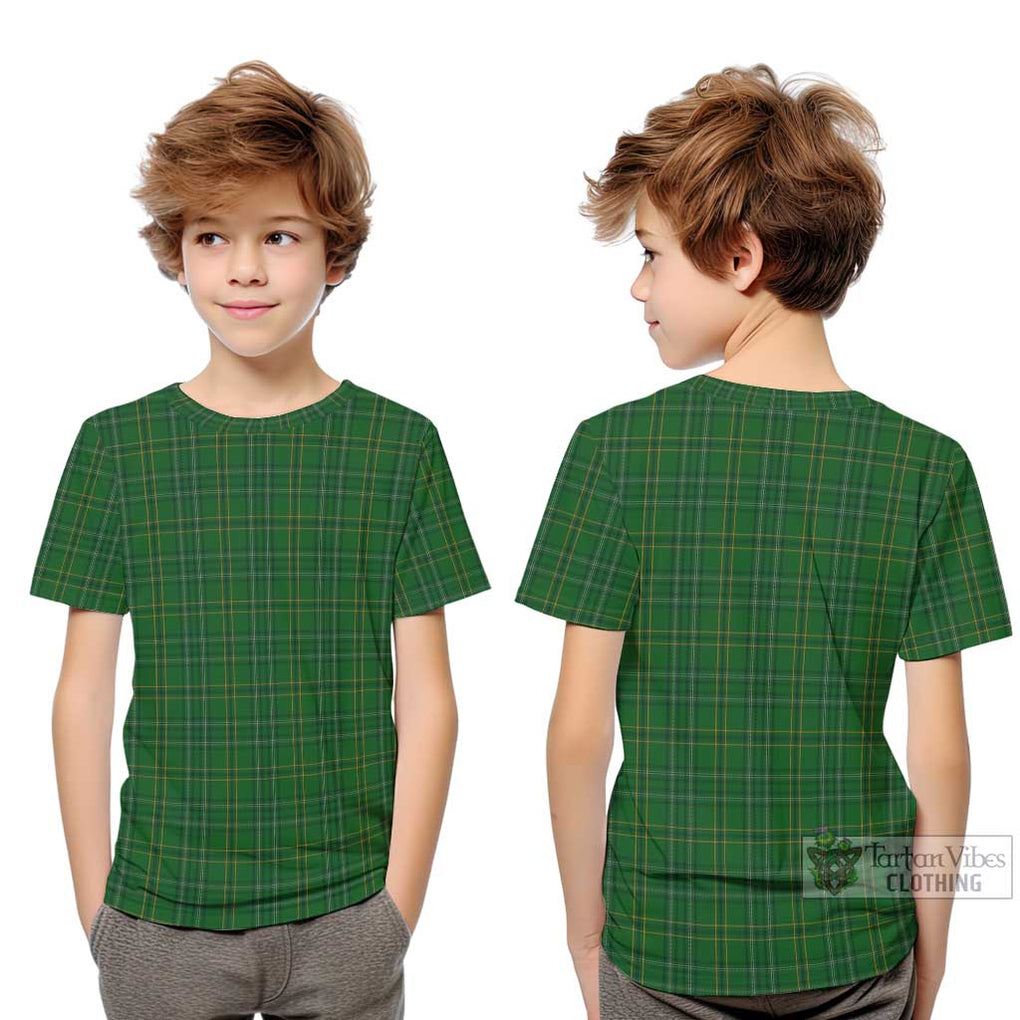 Wexford County Ireland Tartan Kid T-Shirt Youth XL Size14 - Tartanvibesclothing Shop