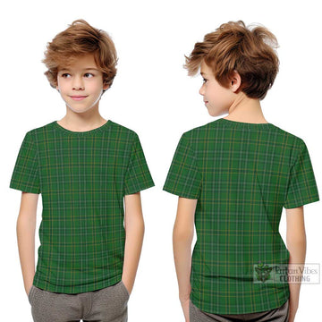 Wexford County Ireland Tartan Kid T-Shirt