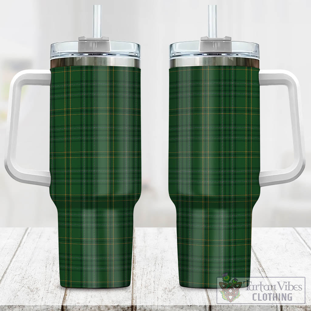 Tartan Vibes Clothing Wexford County Ireland Tartan Tumbler with Handle