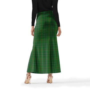 Wexford County Ireland Tartan Womens Full Length Skirt