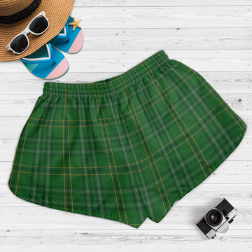 Wexford County Ireland Tartan Womens Shorts