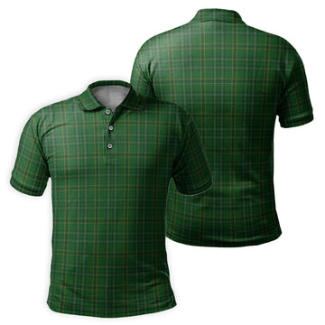 Wexford County Ireland Tartan Mens Polo Shirt