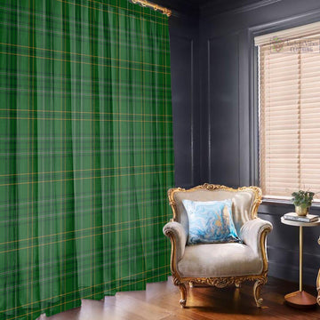 Wexford County Ireland Tartan Window Curtain