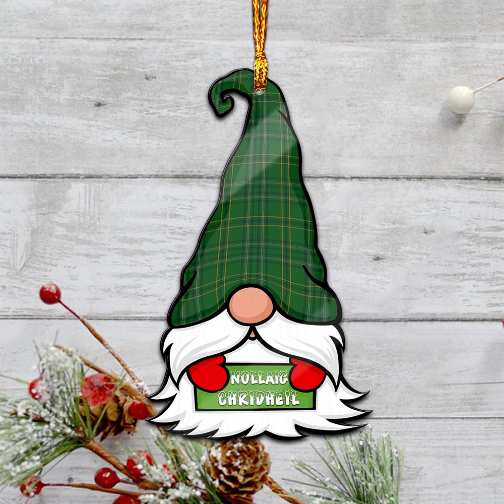 Wexford County Ireland Gnome Christmas Ornament with His Tartan Christmas Hat - Tartan Vibes Clothing