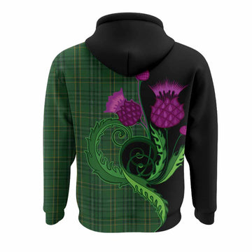 Wexford County Ireland Tartan Hoodie Traditional Scottish Thistle