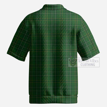 Wexford County Ireland Tartan Men’s Polo Sweater Top