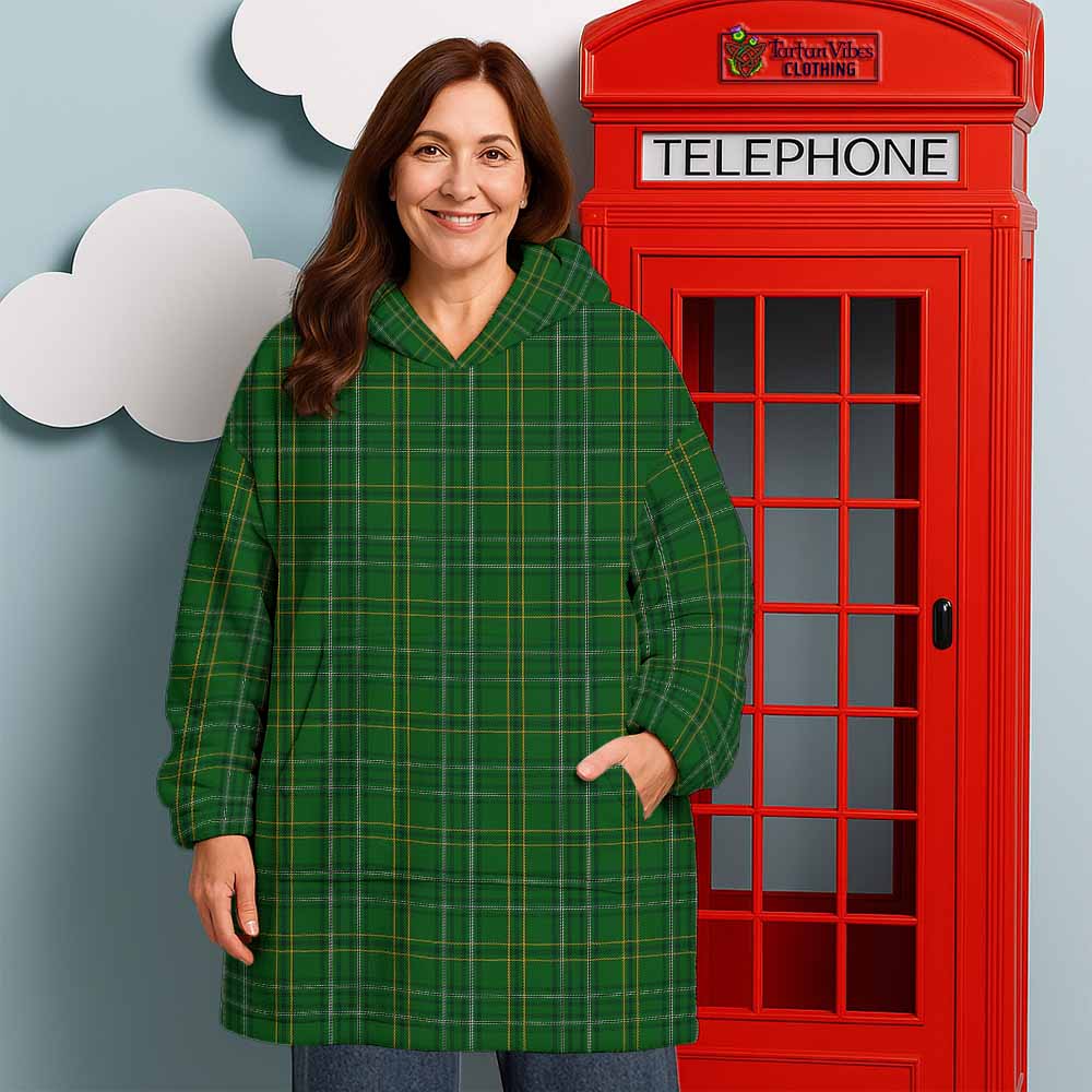 Wexford County Ireland Tartan Wearable Blanket - Tartan Vibes Clothing