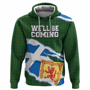 Wexford Scotland Football Tartan Hoodie We'll Be Coming