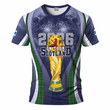 Wexford Scotland Football Tartan T-Shirt Scotland On Tour Trophy Style