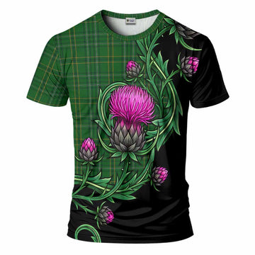 Wexford Tartan T-Shirt Resilient Scottish Thistle