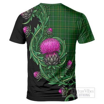 Wexford Tartan T-Shirt Resilient Scottish Thistle