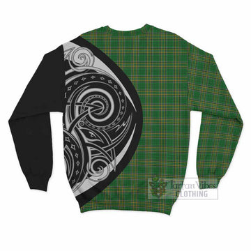 Tartan Vibes Clothing Wheatley Irish Clan Sweatshirt Celtic Circle Style
