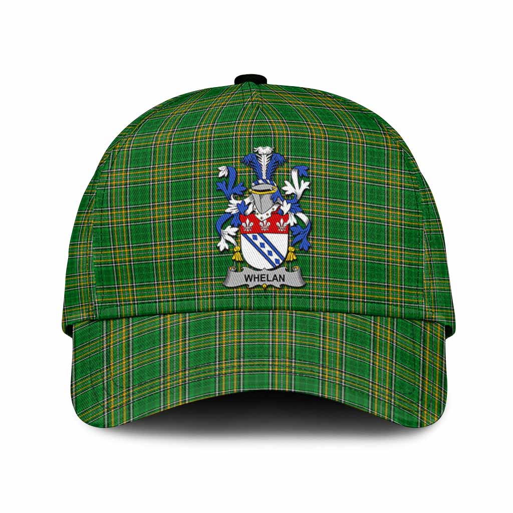 Whelan Irish Clan Tartan Classic Cap with Coat of Arms