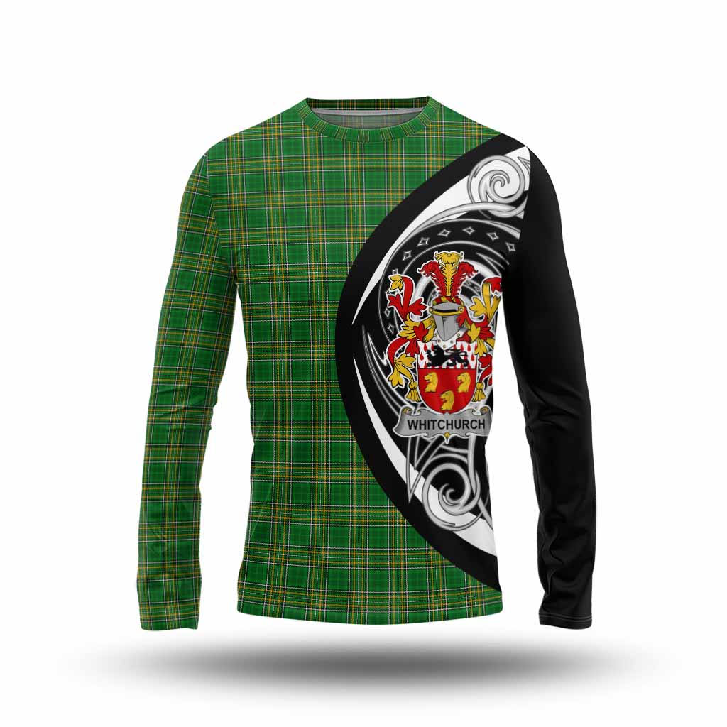 Whitchurch Irish Clan Long Sleeve T-Shirt Celtic Circle Style Unisex - Tartan Vibes Clothing