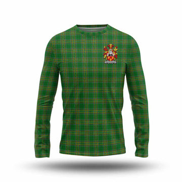 Whitchurch Irish Clan Tartan Long Sleeve T-Shirt with Coat of Arms Unisex - Tartan Vibes Clothing