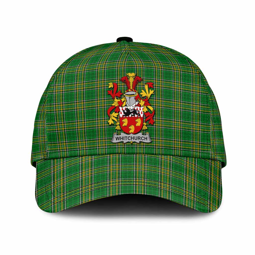 Whitchurch Irish Clan Tartan Classic Cap with Coat of Arms