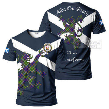 Whitefoord Tartan Lion Rampant T-Shirt Proudly Display Your Heritage with Alba Gu Brath and Clan Name Kid's Shirt - Tartan Vibes Clothing