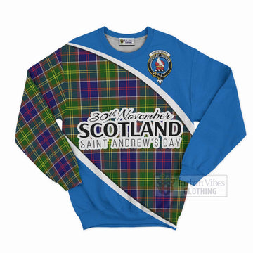 Whitefoord Family Crest Tartan Sweatshirt Celebrate Saint Andrew's Day in Style Unisex - Tartan Vibes Clothing