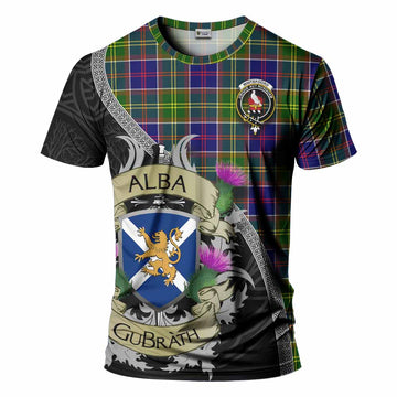 Whitefoord Tartan Family Crest T-Shirt Lion Rampant Royal Thistle Shield Celtic Inspired Kid's Shirt - Tartan Vibes Clothing