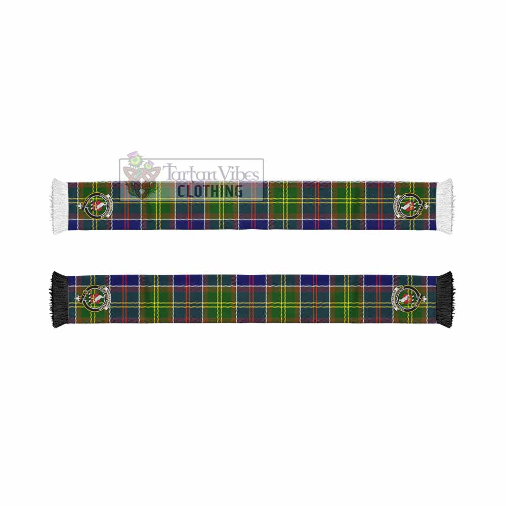 Whitefoord Tartan Ruffneck Scarf with Family Crest - Tartan Vibes Clothing