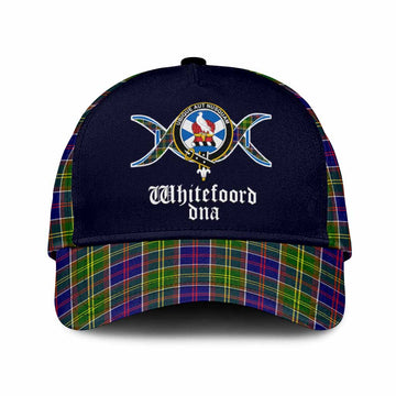Whitefoord Clan DNA Tartan Classic Cap Classic Cap Universal Fit - Tartan Vibes Clothing
