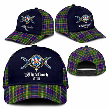 Whitefoord Clan DNA Tartan Classic Cap - Tartan Vibes Clothing