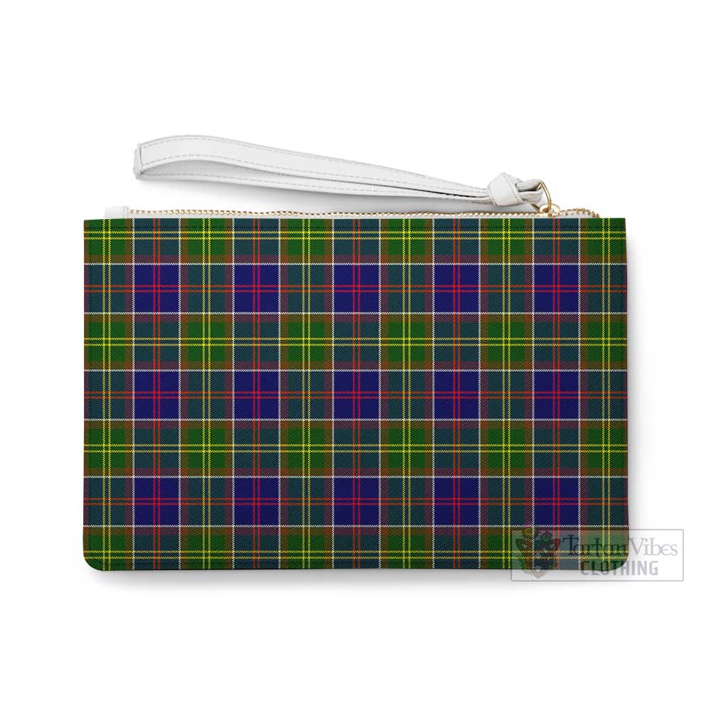 Tartan Vibes Clothing Whitefoord Family Crest Tartan Clutch Bag