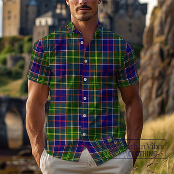 Whitefoord Tartan Cotton Hawaiian Shirt Kid - Tartan Vibes Clothing
