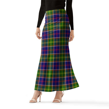 Whitefoord modern Tartan Womens Full Length Skirt