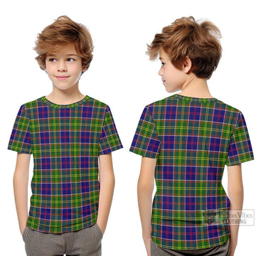 Whitefoord Tartan Kid T-Shirt Youth XL Size14 - Tartan Vibes Clothing