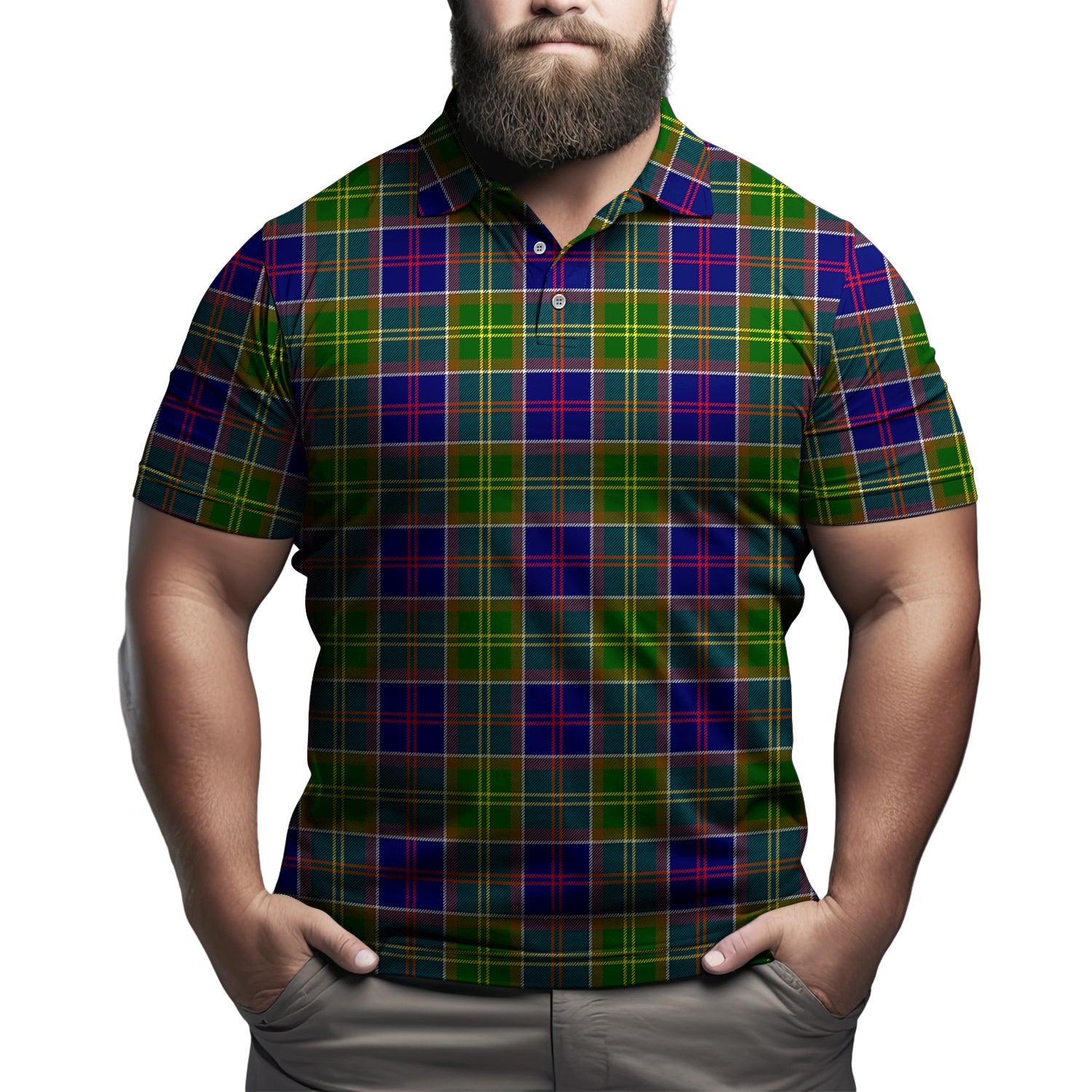 Whitefoord Tartan Mens Polo Shirt Kid - Tartan Vibes Clothing