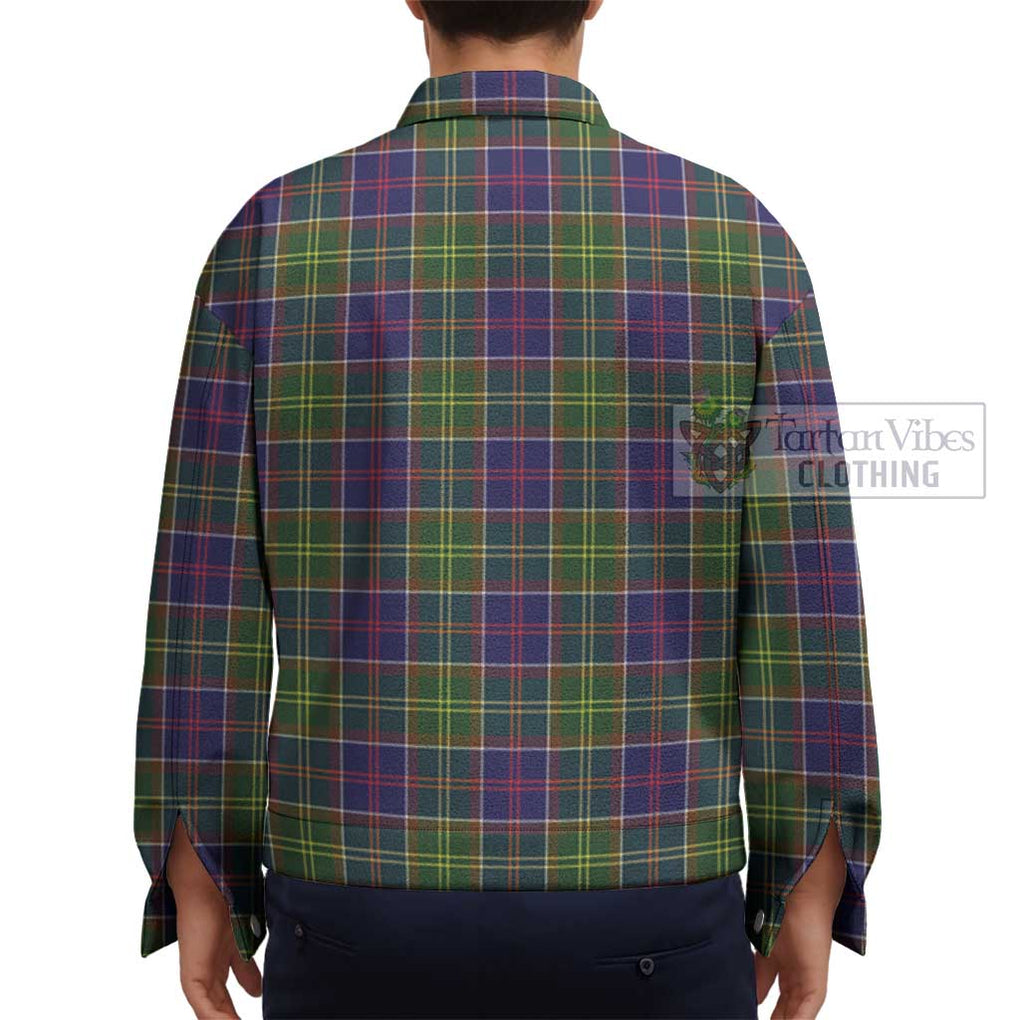 Whitefoord Tartan Unisex Lapel Cotton Jacket - Tartan Vibes Clothing