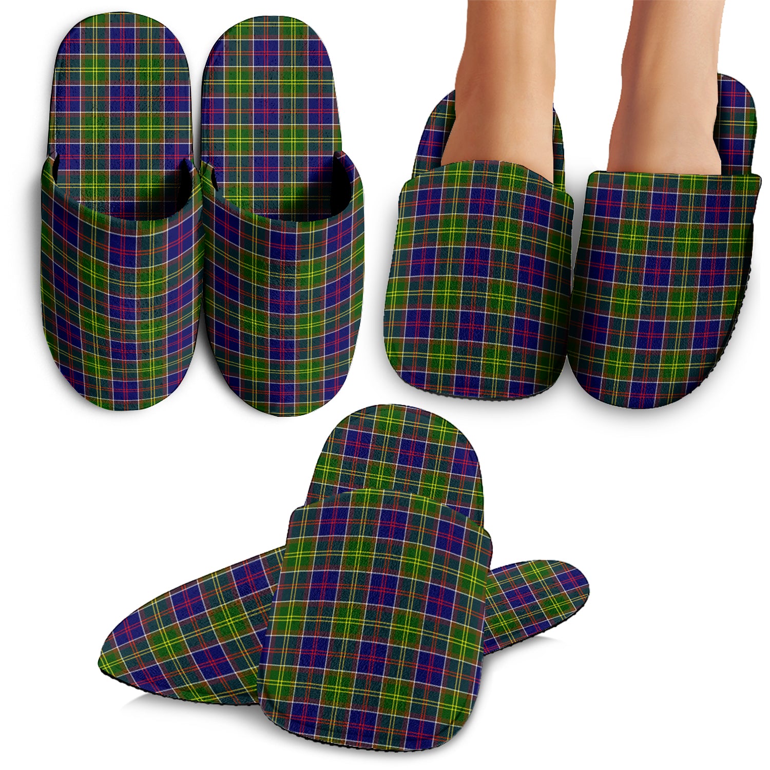 Whitefoord Tartan Home Slippers - Tartan Vibes Clothing