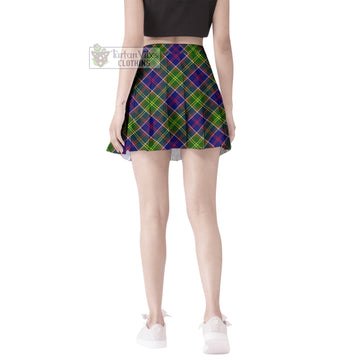 Whitefoord Modern Tartan Women's Plated Mini Skirt