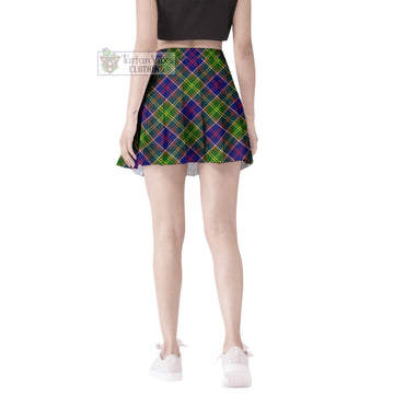 Tartan Vibes Clothing Whitefoord Modern Tartan Women's Plated Mini Skirt