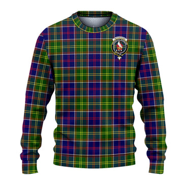 Whitefoord Tartan Ugly Sweater with Family Crest - Tartan Vibes Clothing