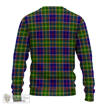Whitefoord Tartan Ugly Sweater with Family Crest DNA In Me Style - Tartan Vibes Clothing